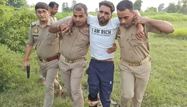 अंबेडकरनगर के भीटी में पुलिस मुठभेड़, आरोपी घायल